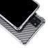 Silver Carbon Fiber Specialty Texture Material Galaxy S20 FE Clear Case